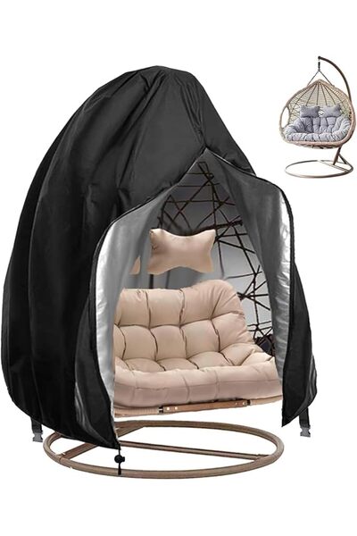 Arabest Patio Egg Chair Cover, 230×200cm Waterproof Swing Egg Chair Cover wit...