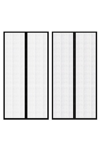 Concept Αντικουνουπική κουρτίνα με ταινίες Velcro, 210 x 100 cm, 2 τεμ.