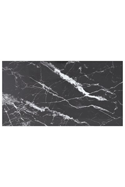 Concept Μαύρη επιφάνεια τραπεζιού 120x65 εκ., σχέδιο από σκληρυμένο μάρμαρο 8...