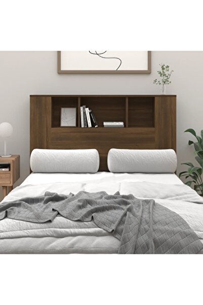 Concept Κεφαλάρι ντουλάπι, καφέ δρυς, 120x18,5x104,5 εκ.