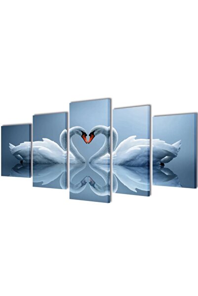 Concept Σετ ζωγραφικής σε καμβά, Κύκνος, 200 x 100 εκ.