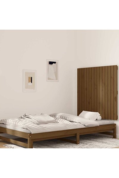 Concept Κεφαλάρι τοίχου, μελί καφέ, 95,5x3x90 εκ.