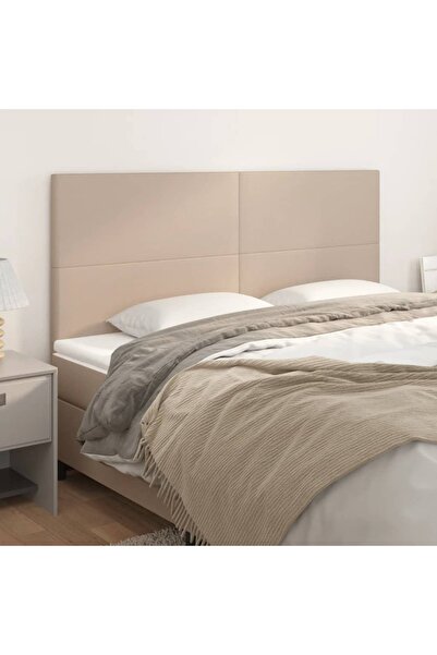 Concept Κομοδίνα 4 τεμ., καπουτσίνο 90x5x78/88 cm - οικολογικό Δερμάτινο