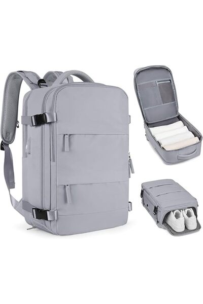 Arabest Travel Backpack, Large Expandable Carry On Backpack,Laptop Backpack W...