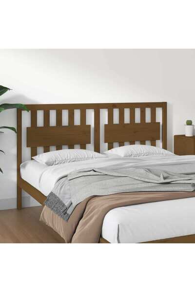 Concept Tăblie de pat, maro miere, 155,5x4x100 cm, lemn masiv de pin