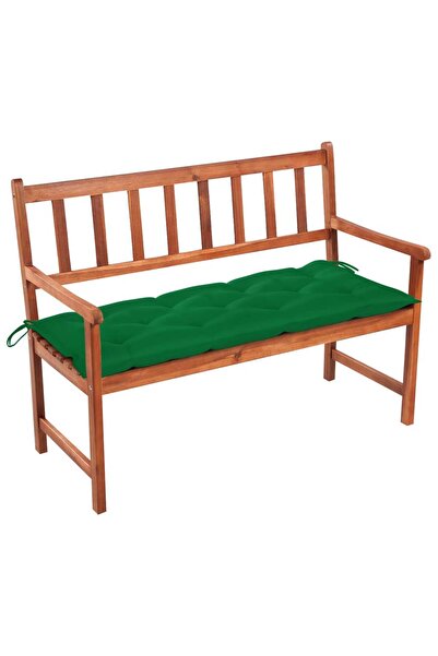 Concept Παγκάκι κήπου με Μαξιλάρι, 120 cm, από μασίφ ξύλο ακακίας