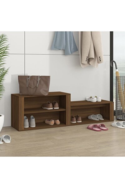 Concept Pantofar, stejar maro, 150x35x45 cm, lemn compozit