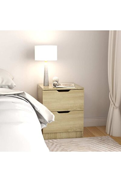 Concept Κομοδίνο, δρυς Sonoma, 40x40x50 cm, μοριοσανίδα