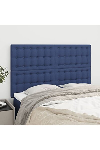 Concept Κομοδίνα, 4 τεμάχια, μπλε, 72x5x78/88 cm, ύφασμα