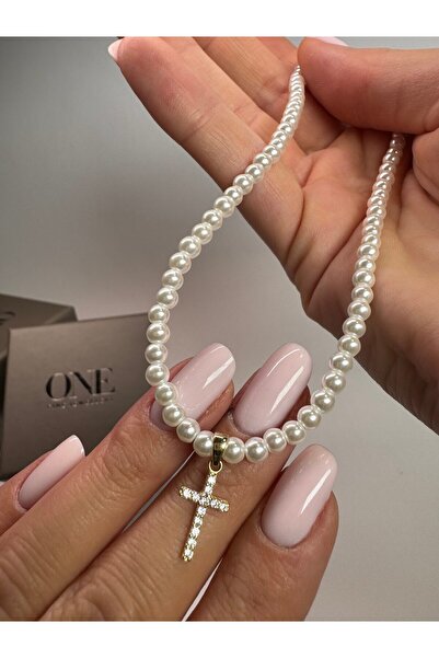 One Gold Colier din aur de 14k lucrat manual