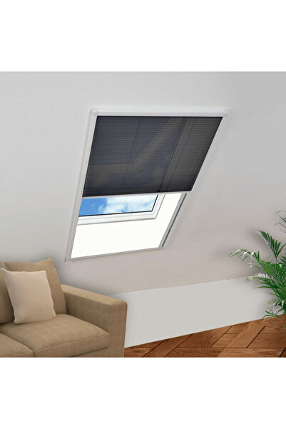 Concept Ecran insecte pentru ferestre, aluminiu, 60x80 cm