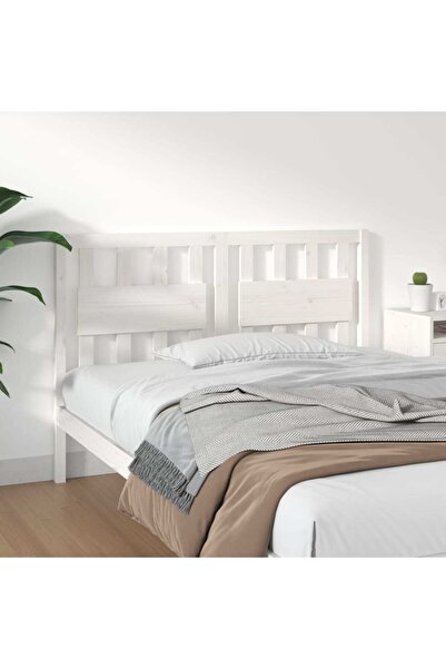 Concept Κεφαλάρι, λευκό, 140,5 x 4 x 100 cm, μασίφ πεύκο