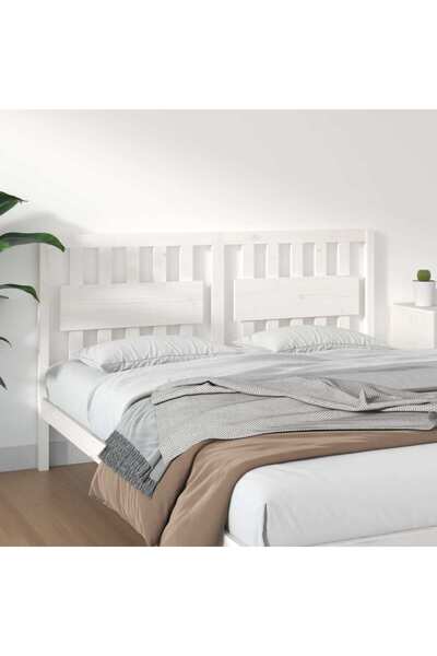 Concept Tăblie de pat, alb, 165,5x4x100 cm, lemn masiv de pin