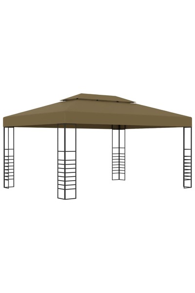 Concept Κιόσκι κήπου, γκρι-μπεζ, 3 x 4 μ., 180 γρ./μ²