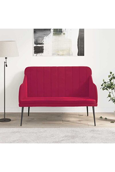 Concept Πάγκος, κόκκινο κρασί, 110x76x80 εκ., Βελούδο