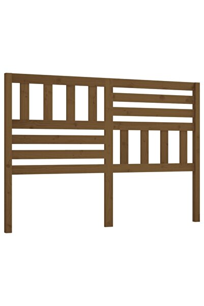 Concept Κομοδίνο, μελί καφέ, 126x4x100 εκ., μασίφ ξύλο πεύκου