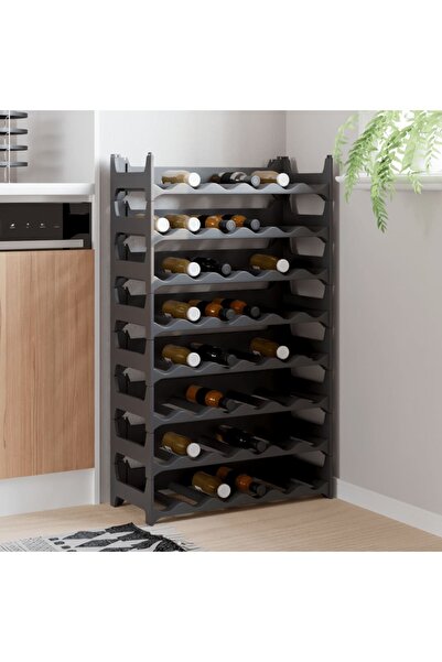 Concept Raft de sticle de vin, pentru 48 sticle, PP, stivuibil