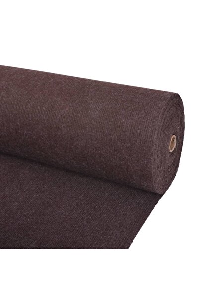 Concept Covor pentru expoziții striat, maro, 1,2x10 m