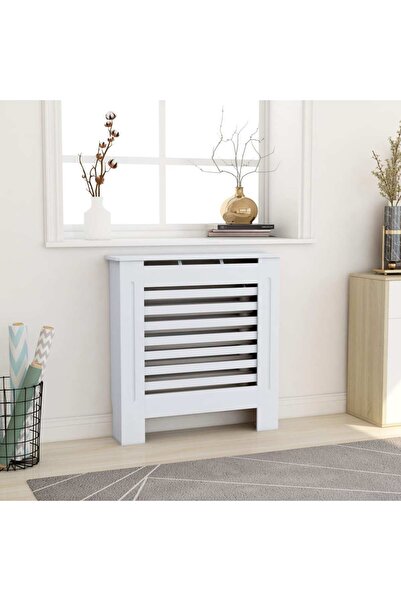 Concept Radiator cover, white, 78 cm, MDF