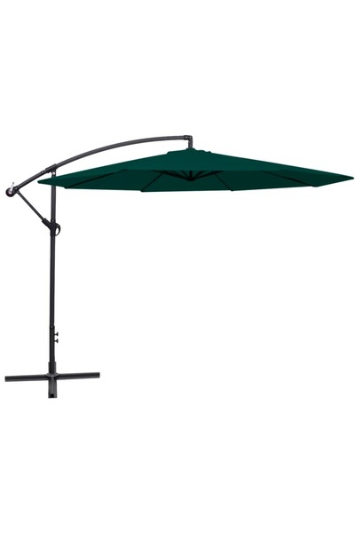 Concept Umbrelă de soare suspendată 3,5 m, Verde