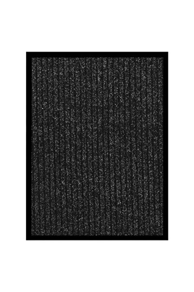 Concept Πατάκι εισόδου, ανθρακί με Ριγέ, 40x60 εκ.