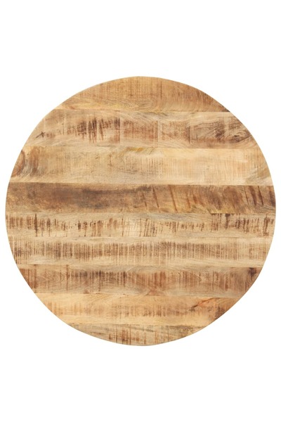 Concept Επιφάνεια τραπεζιού, 70 cm, μασίφ ξύλο μάνγκο, στρογγυλή, 15-16 mm