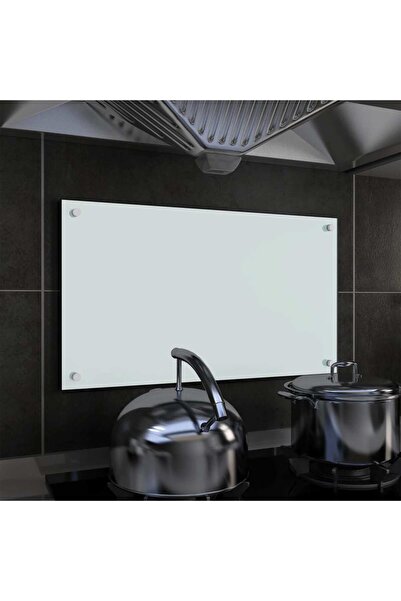 Concept Πλαίσιο κουζίνας, λευκό, 70x40 εκ., σκληρυμένο γυαλί