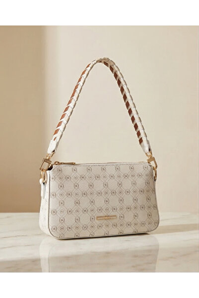 Vakko Couture Vkko White Bag ,Height 15 cm Width 25 Cm, Magnificent Product, ...