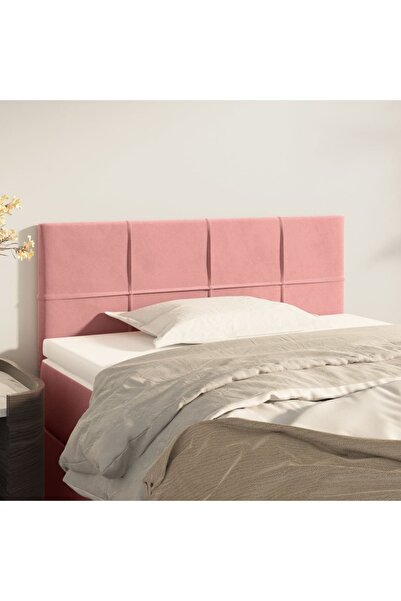 Concept Κομοδίνο, ροζ, 80x5x78/88 cm, Βελούδο
