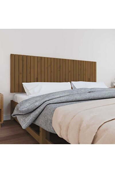 Concept Κεφαλάρι τοίχου, μελί καφέ, 185x3x60 εκ.