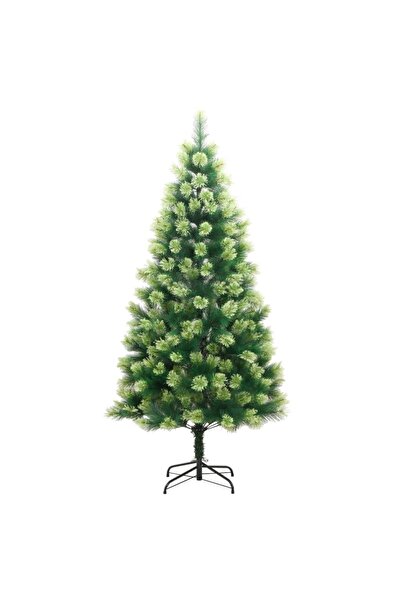 Concept Brad de Crăciun artificial cu suport și balamale, 210 cm