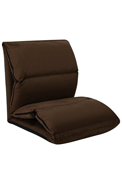 Concept Πτυσσόμενη καρέκλα δαπέδου, καφέ, μικροΐνες