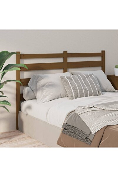 Concept Κομοδίνο, μελί καφέ, 206x4x100 εκ., μασίφ ξύλο πεύκου