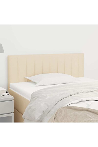 Concept Κεφαλάρι κρεβατιού, κρεμ, 80x5x78/88 cm, ύφασμα
