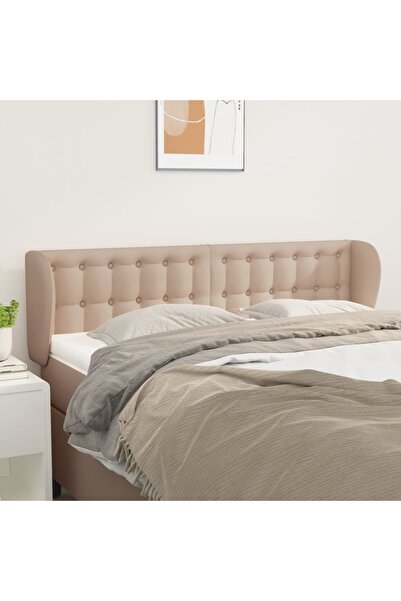 Concept Κεφαλάρι με φτερά cappuccino 147x23x78/88cm Δερμάτινο