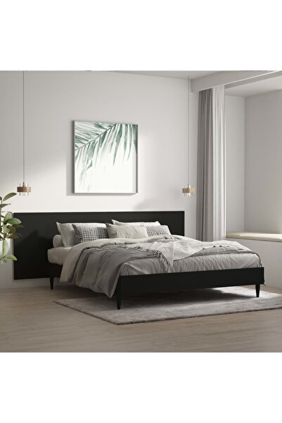 Concept Κομοδίνο, μαύρο, 240x1,5x80 cm, επεξεργασμένο ξύλο