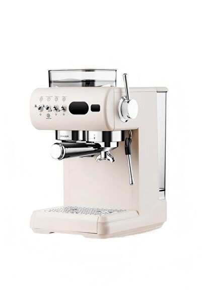 AZZHAAR ماكينة إسبريسو بقوة 20 بار مع طحن ذكي، خزان سعة 1.8 لتر، قدرة 1350 وا...