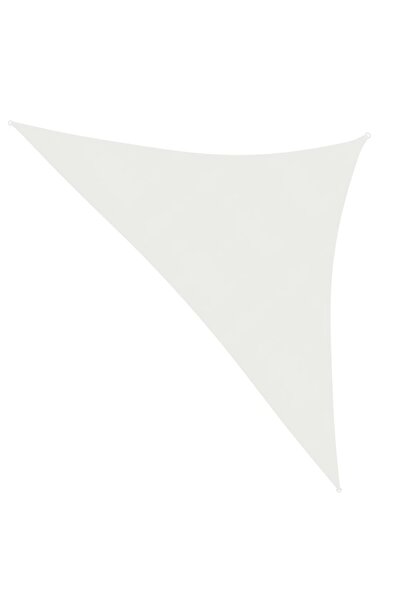 Concept Sunshade fabric, white, 4x4x5.8 m, HDPE, 160 g/m²