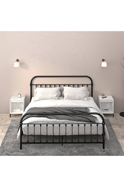 Concept Κομοδίνα, 2 τεμ., γυαλιστερό λευκό, 40x35x50 εκ.