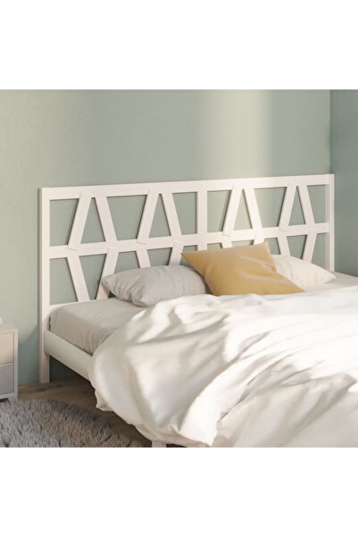 Concept Κομοδίνο, λευκό, 206x4x100 cm, μασίφ ξύλο πεύκου