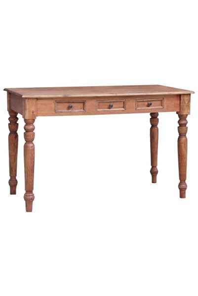 Concept Birou cu sertare, 117 x 57 x 75 cm, lemn masiv reciclat