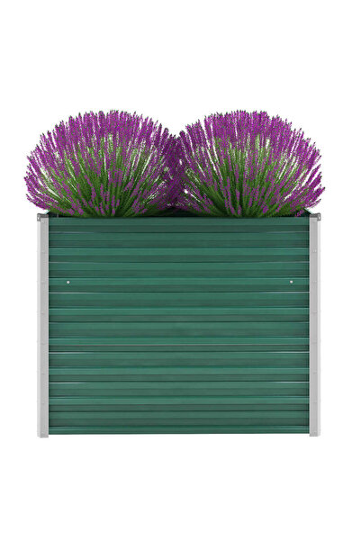 Concept Strat înălțat de grădină, verde, 100x40x77 cm, oțel galvanizat