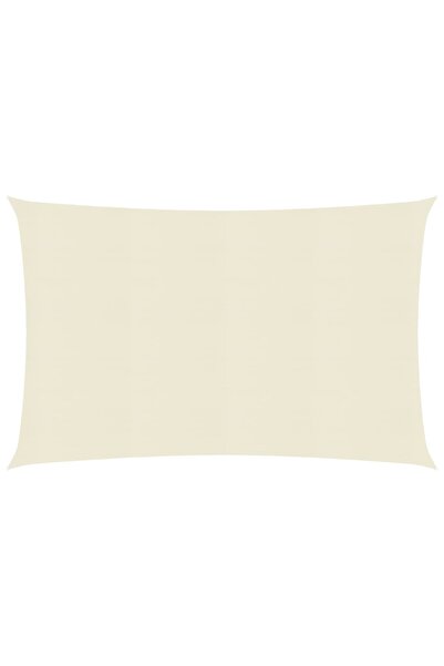 Concept Sunshade fabric, cream, 4 x 7 m, HDPE, 160 g/m²