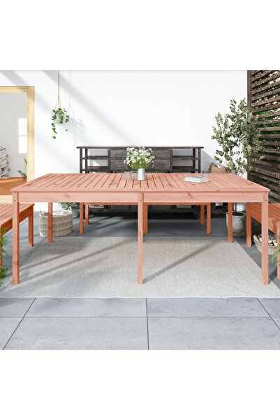 Concept Masă de grădină, 203,5x100x76 cm, lemn masiv Douglas