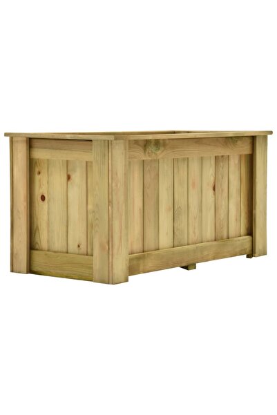 Concept Jardinieră înaltă, 100 x 50 x 50 cm, lemn de pin tratat