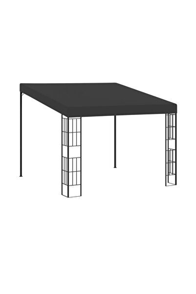 Concept Pavilion de perete, antracit, 3 x 3 m, material textil