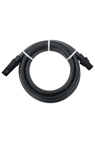 Concept Σωλήνας αναρρόφησης με συνδέσεις PVC, μαύρος, 7 m, 22 mm