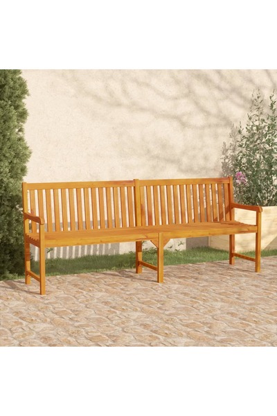 Concept Παγκάκι κήπου, 219 cm, μασίφ ξύλο ακακίας