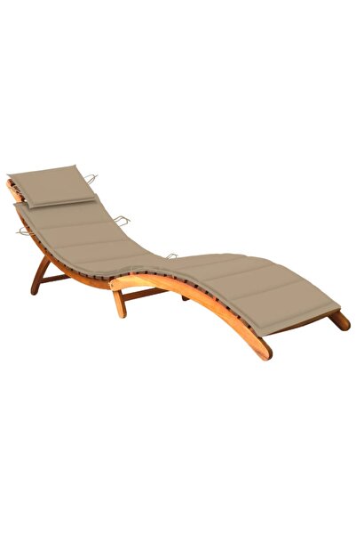 Concept Ξαπλώστρα κήπου με Μαξιλάρι, από μασίφ ξύλο ακακίας