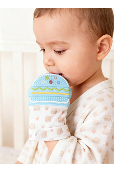 Generic Silicone Baby Teething Gloves Anti-Scratch Protective Gloves Soothing...